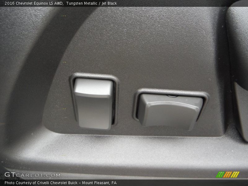 Tungsten Metallic / Jet Black 2016 Chevrolet Equinox LS AWD
