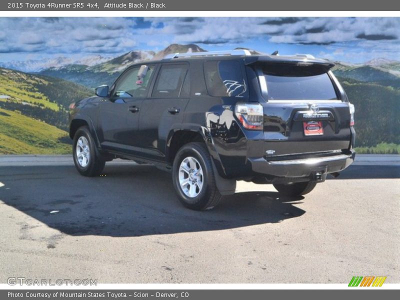 Attitude Black / Black 2015 Toyota 4Runner SR5 4x4