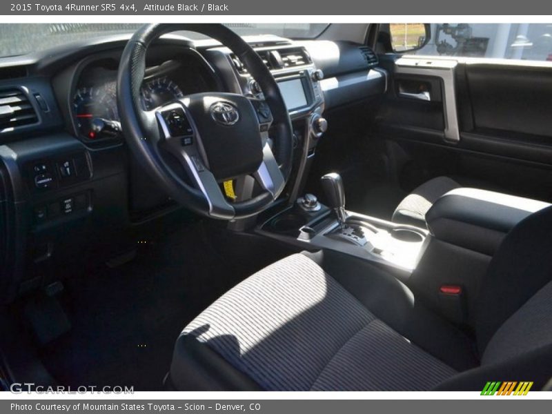 Attitude Black / Black 2015 Toyota 4Runner SR5 4x4