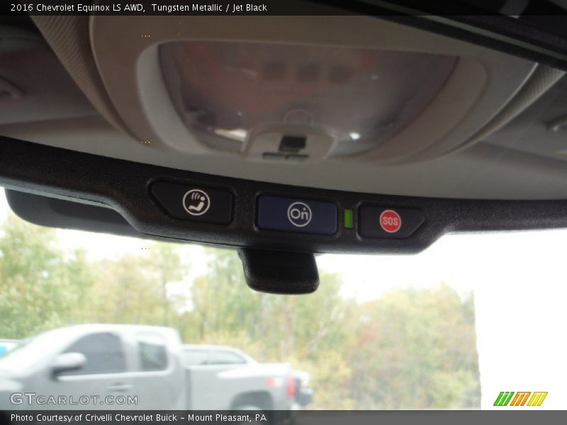 Tungsten Metallic / Jet Black 2016 Chevrolet Equinox LS AWD