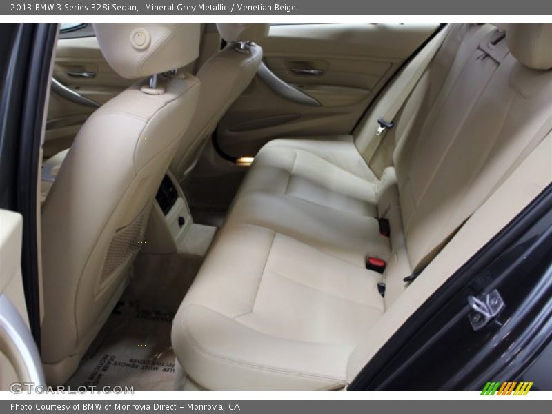 Mineral Grey Metallic / Venetian Beige 2013 BMW 3 Series 328i Sedan