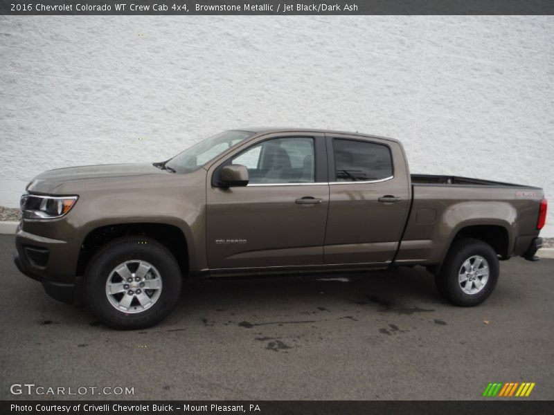  2016 Colorado WT Crew Cab 4x4 Brownstone Metallic