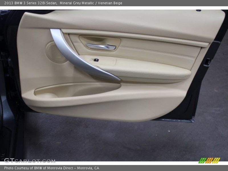 Mineral Grey Metallic / Venetian Beige 2013 BMW 3 Series 328i Sedan