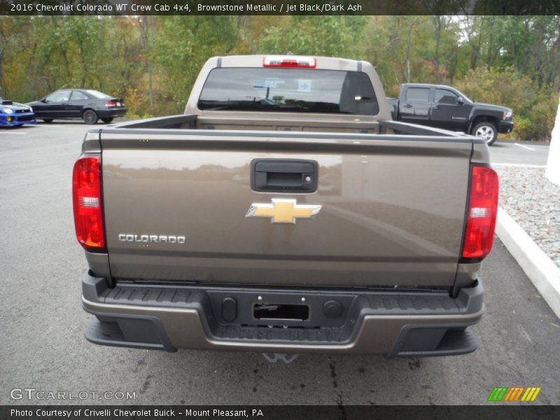Brownstone Metallic / Jet Black/Dark Ash 2016 Chevrolet Colorado WT Crew Cab 4x4