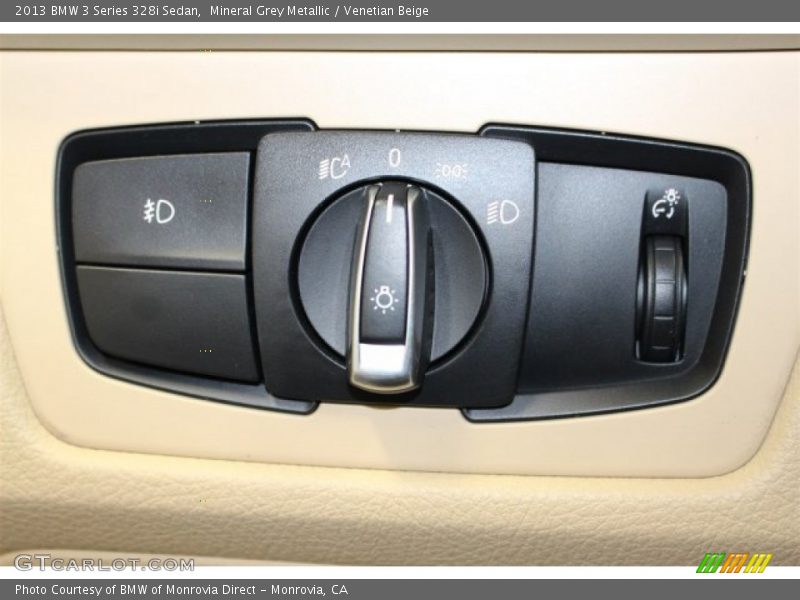 Mineral Grey Metallic / Venetian Beige 2013 BMW 3 Series 328i Sedan