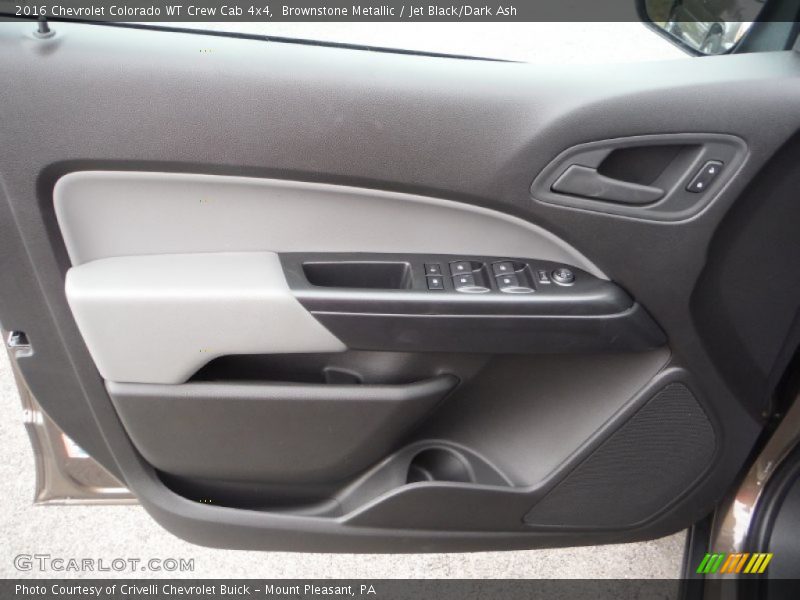 Brownstone Metallic / Jet Black/Dark Ash 2016 Chevrolet Colorado WT Crew Cab 4x4