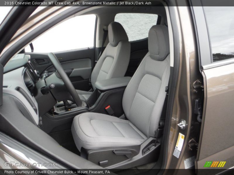 Front Seat of 2016 Colorado WT Crew Cab 4x4