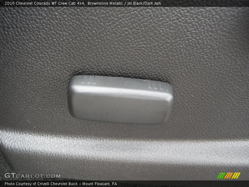 Brownstone Metallic / Jet Black/Dark Ash 2016 Chevrolet Colorado WT Crew Cab 4x4