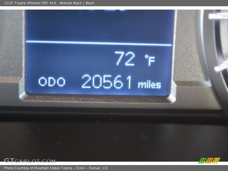 Attitude Black / Black 2015 Toyota 4Runner SR5 4x4