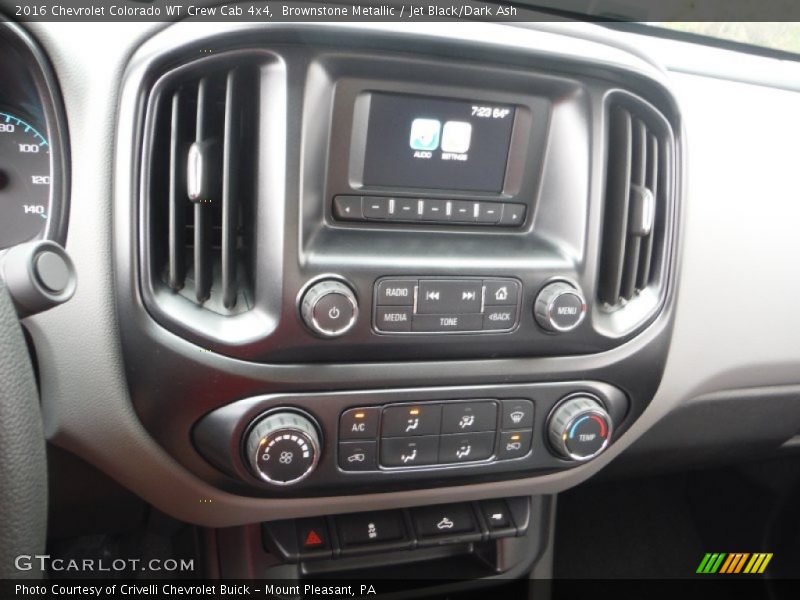 Controls of 2016 Colorado WT Crew Cab 4x4