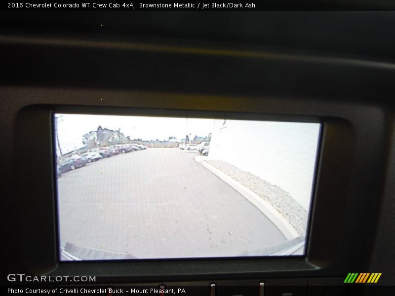 Brownstone Metallic / Jet Black/Dark Ash 2016 Chevrolet Colorado WT Crew Cab 4x4