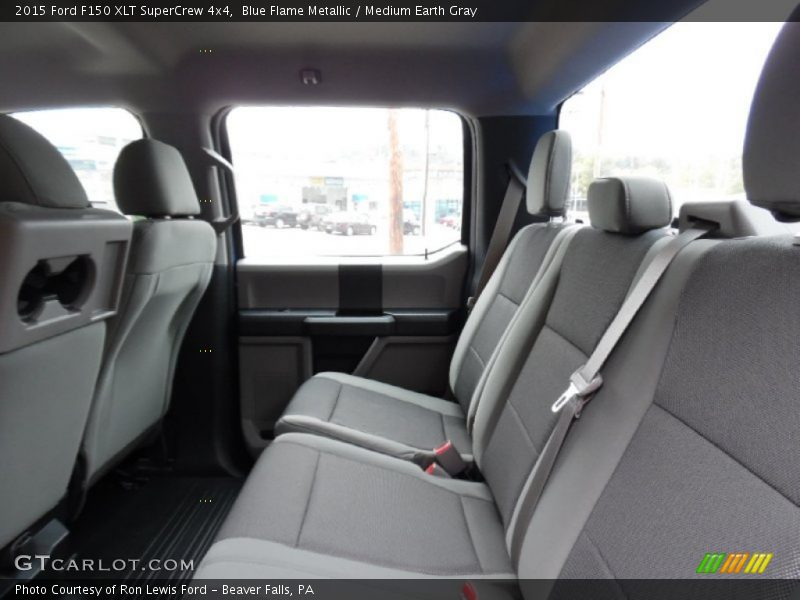 Rear Seat of 2015 F150 XLT SuperCrew 4x4