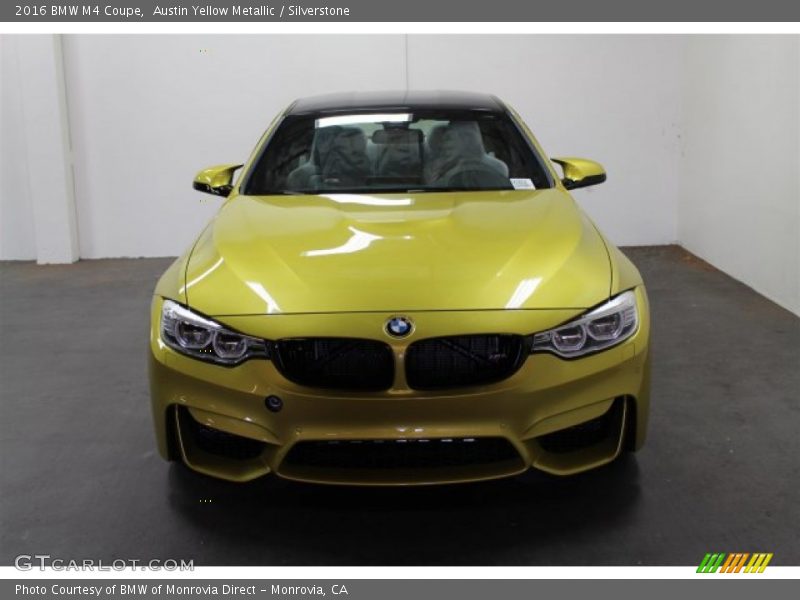 Austin Yellow Metallic / Silverstone 2016 BMW M4 Coupe