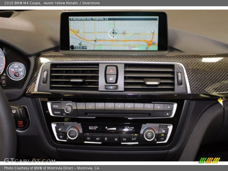 Navigation of 2016 M4 Coupe