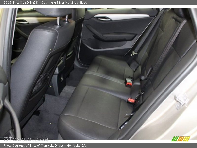 Cashmere Silver Metallic / Black 2015 BMW X1 sDrive28i
