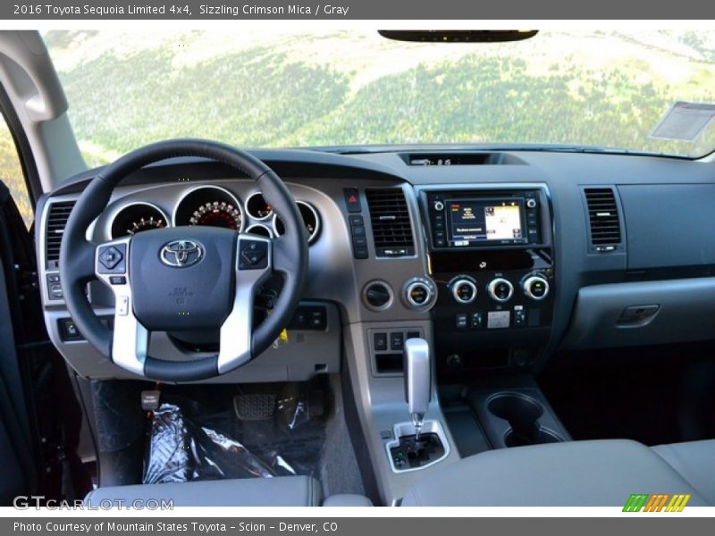 Dashboard of 2016 Sequoia Limited 4x4