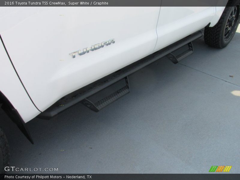 Super White / Graphite 2016 Toyota Tundra TSS CrewMax
