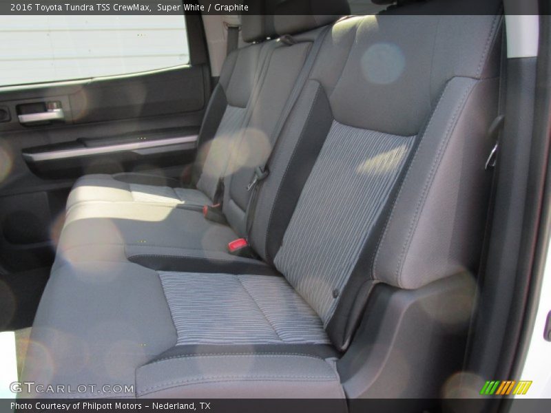 Super White / Graphite 2016 Toyota Tundra TSS CrewMax