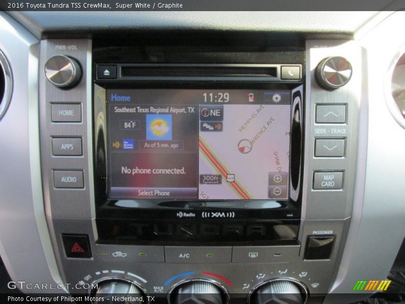 Super White / Graphite 2016 Toyota Tundra TSS CrewMax