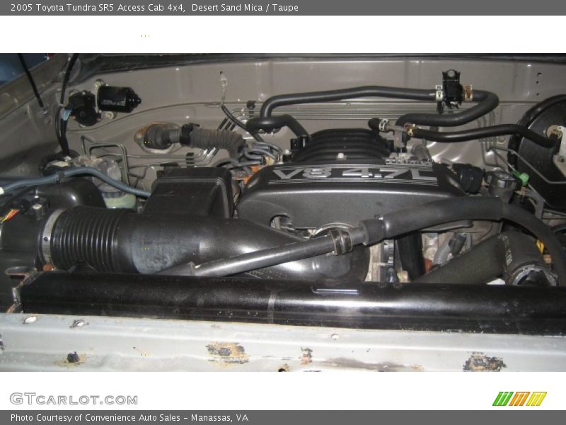 Desert Sand Mica / Taupe 2005 Toyota Tundra SR5 Access Cab 4x4