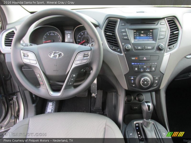 Mineral Gray / Gray 2016 Hyundai Santa Fe Sport