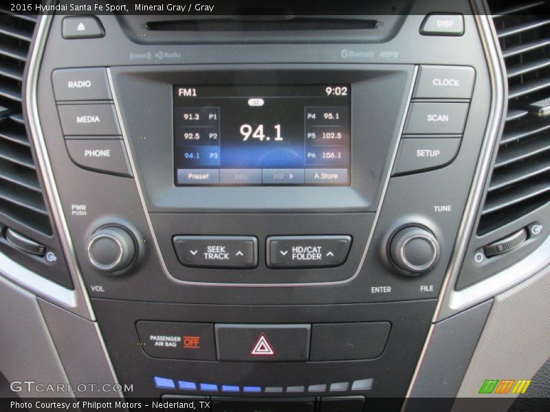 Mineral Gray / Gray 2016 Hyundai Santa Fe Sport