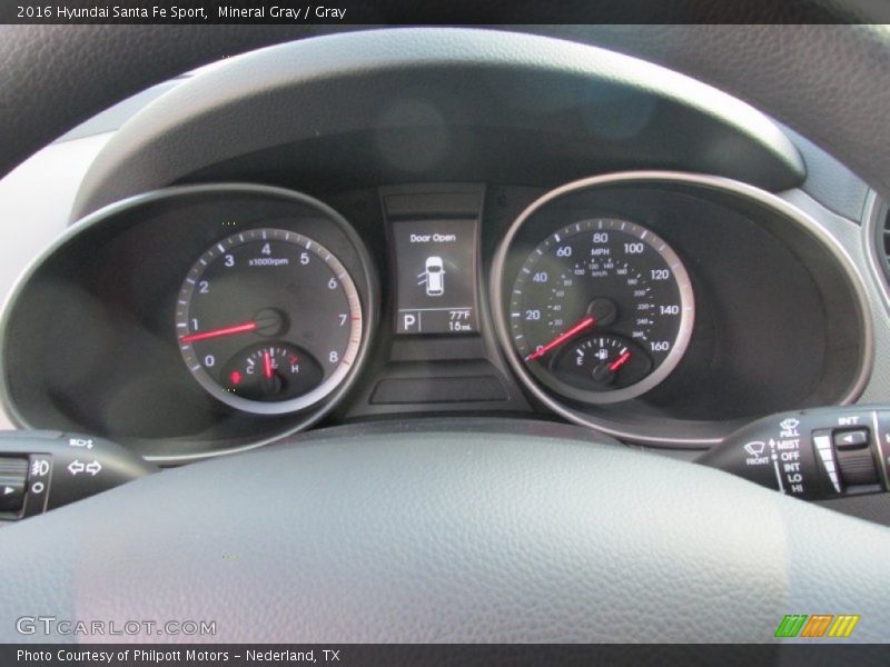 Mineral Gray / Gray 2016 Hyundai Santa Fe Sport