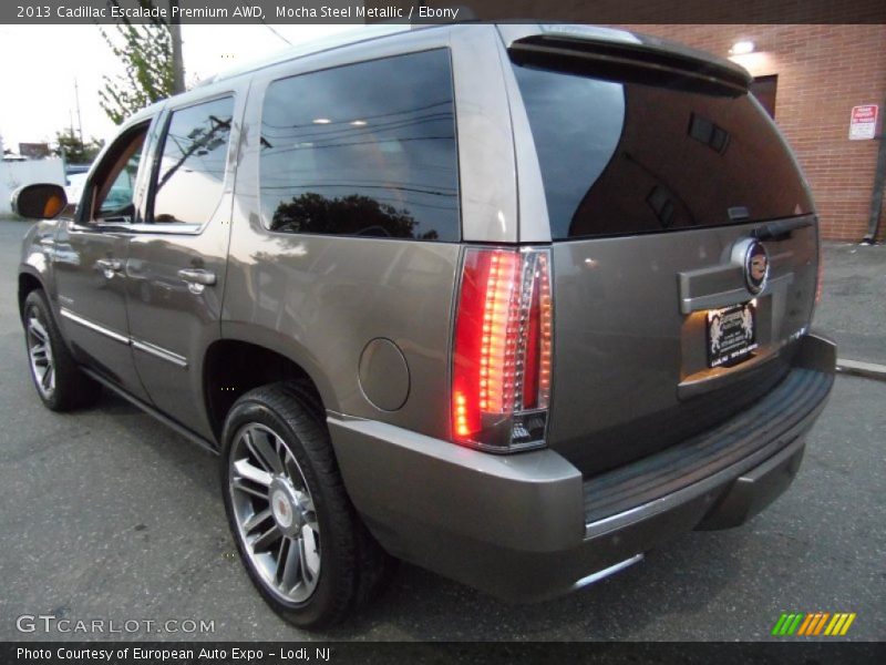 Mocha Steel Metallic / Ebony 2013 Cadillac Escalade Premium AWD