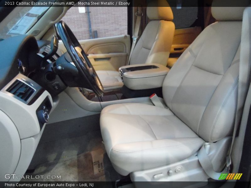 Mocha Steel Metallic / Ebony 2013 Cadillac Escalade Premium AWD