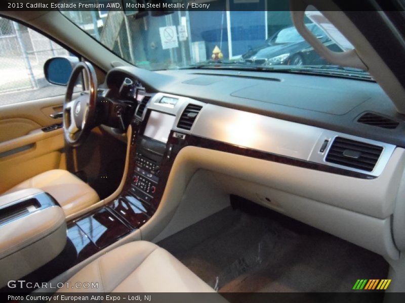 Mocha Steel Metallic / Ebony 2013 Cadillac Escalade Premium AWD
