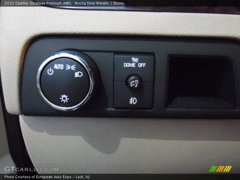 Mocha Steel Metallic / Ebony 2013 Cadillac Escalade Premium AWD