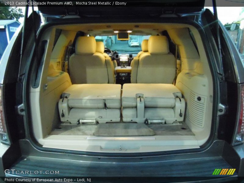 Mocha Steel Metallic / Ebony 2013 Cadillac Escalade Premium AWD