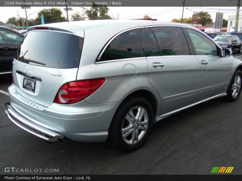 Iridium Silver Metallic / Black 2008 Mercedes-Benz R 350 4Matic