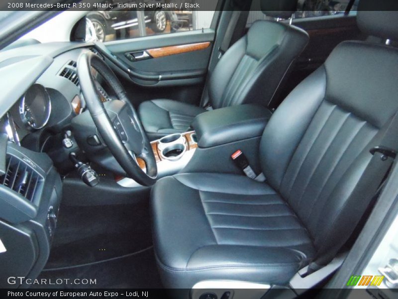 Iridium Silver Metallic / Black 2008 Mercedes-Benz R 350 4Matic