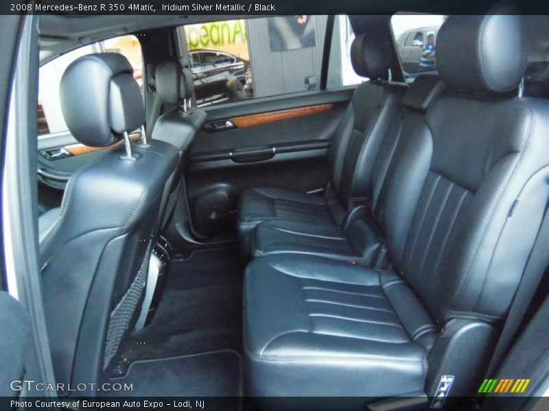 Iridium Silver Metallic / Black 2008 Mercedes-Benz R 350 4Matic