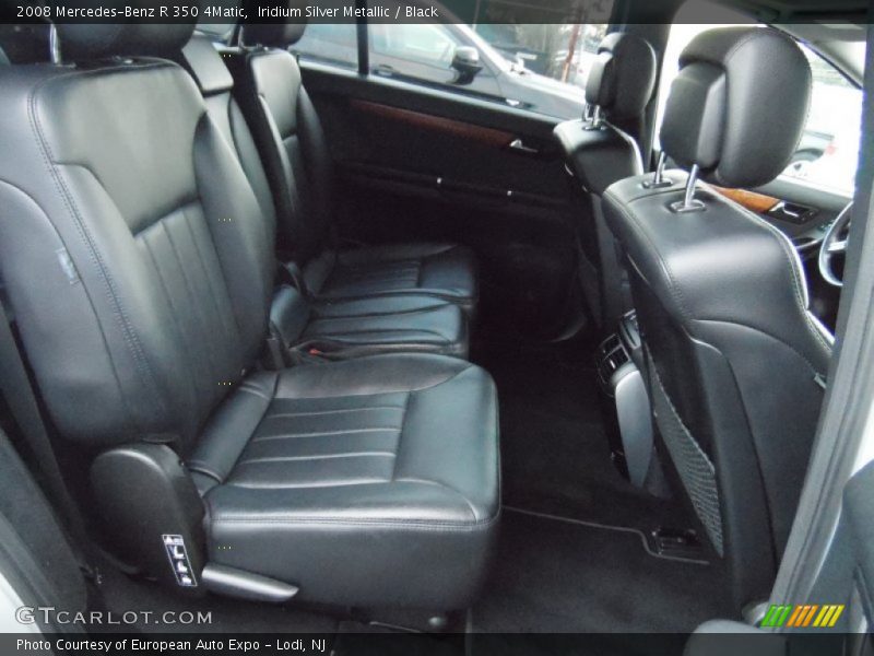 Iridium Silver Metallic / Black 2008 Mercedes-Benz R 350 4Matic