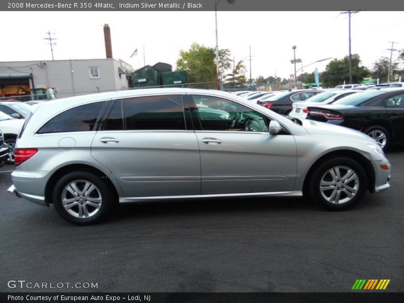 Iridium Silver Metallic / Black 2008 Mercedes-Benz R 350 4Matic