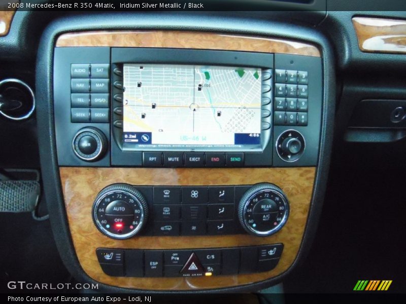 Iridium Silver Metallic / Black 2008 Mercedes-Benz R 350 4Matic