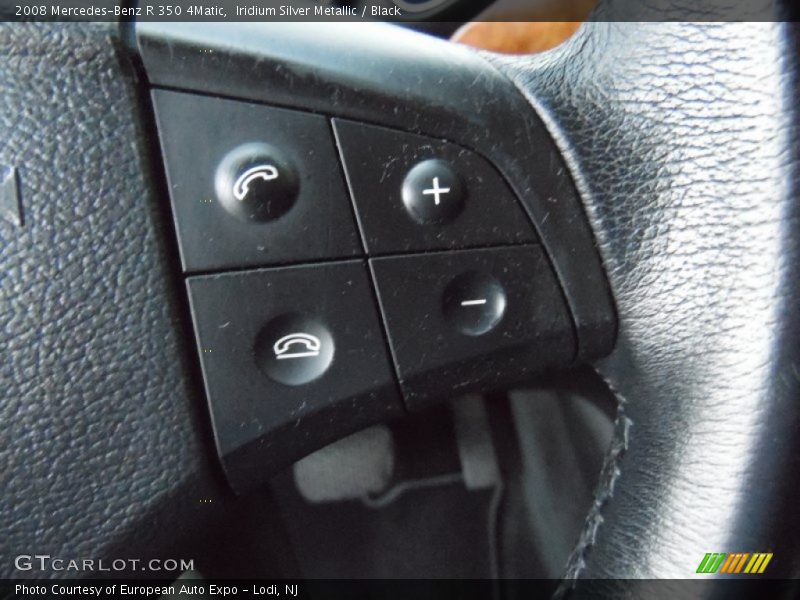 Iridium Silver Metallic / Black 2008 Mercedes-Benz R 350 4Matic