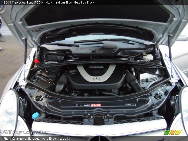 Iridium Silver Metallic / Black 2008 Mercedes-Benz R 350 4Matic