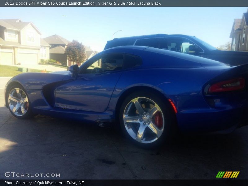 Viper GTS Blue / SRT Laguna Black 2013 Dodge SRT Viper GTS Coupe Launch Edition