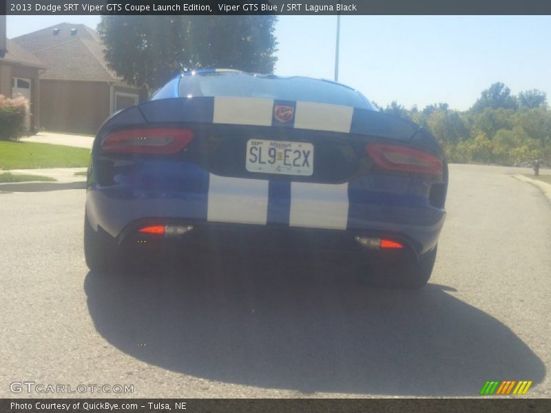 Viper GTS Blue / SRT Laguna Black 2013 Dodge SRT Viper GTS Coupe Launch Edition