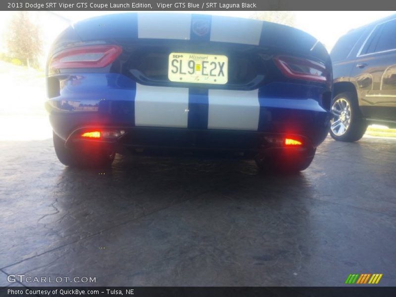 Viper GTS Blue / SRT Laguna Black 2013 Dodge SRT Viper GTS Coupe Launch Edition