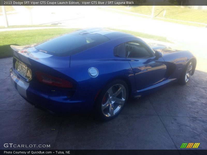 Viper GTS Blue / SRT Laguna Black 2013 Dodge SRT Viper GTS Coupe Launch Edition