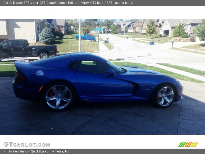 Viper GTS Blue / SRT Laguna Black 2013 Dodge SRT Viper GTS Coupe Launch Edition