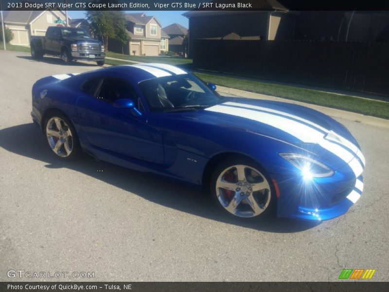 Viper GTS Blue / SRT Laguna Black 2013 Dodge SRT Viper GTS Coupe Launch Edition