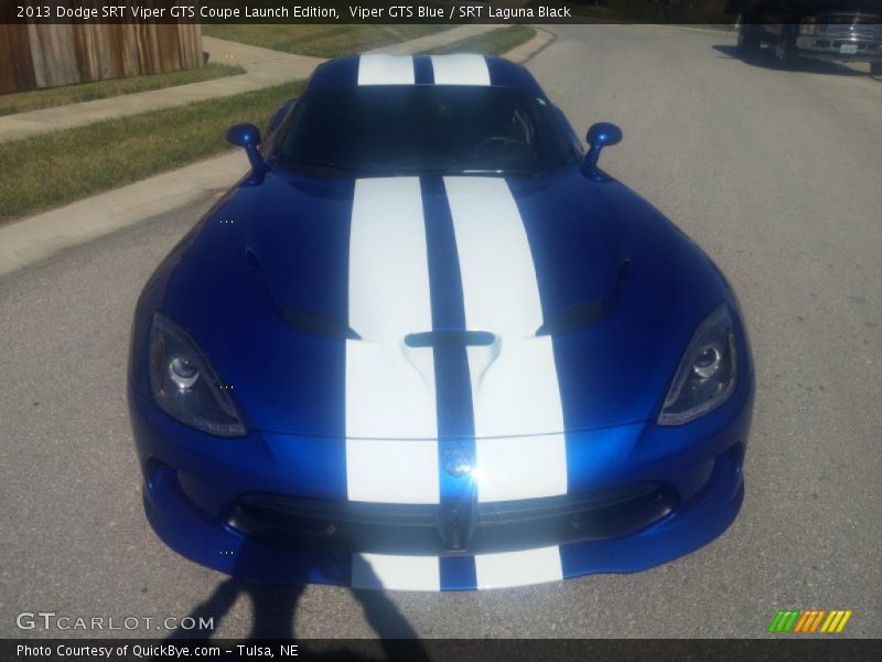 Viper GTS Blue / SRT Laguna Black 2013 Dodge SRT Viper GTS Coupe Launch Edition