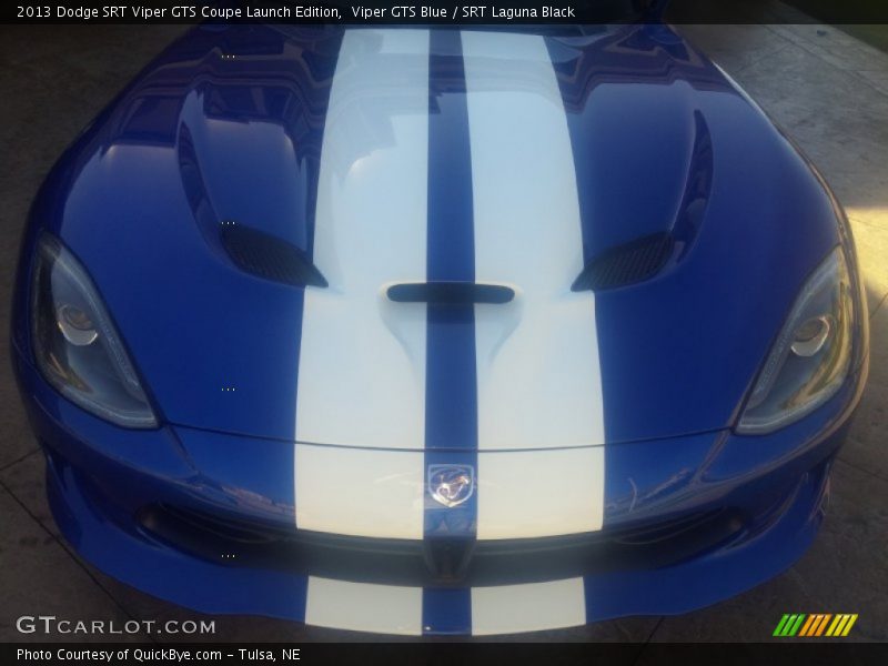 Viper GTS Blue / SRT Laguna Black 2013 Dodge SRT Viper GTS Coupe Launch Edition
