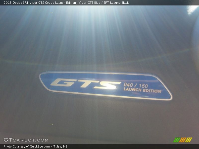 GTS 040/150 Launch Edition - 2013 Dodge SRT Viper GTS Coupe Launch Edition