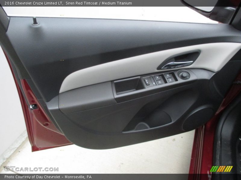 Siren Red Tintcoat / Medium Titanium 2016 Chevrolet Cruze Limited LT